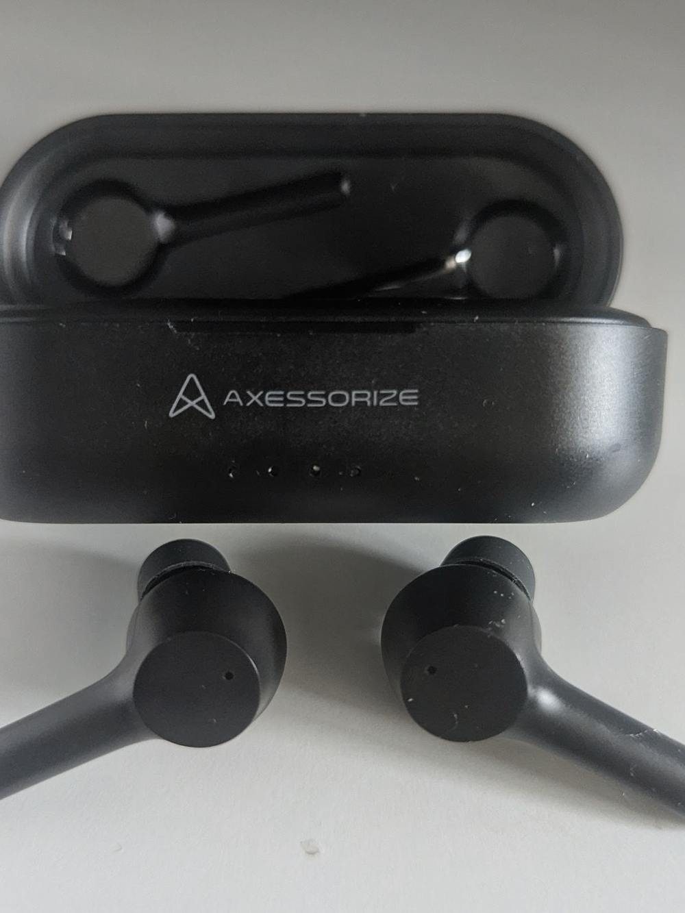 Black True Wireless Earbuds with Charging Case